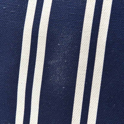 Balenciaga Canvas Navy Striped Cabas M Navy 18 of 18
