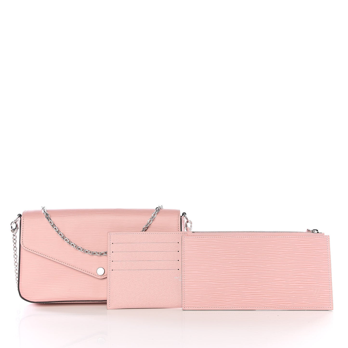 Epi Pochette Felicie Rose Ballerine