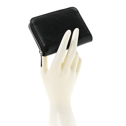 Louis Vuitton Epi Zippy Coin Purse Black 2 of 7