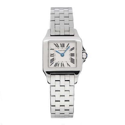 Cartier Stainless Steel 20mm Santos Demoiselle Quartz Watch 1 of 9