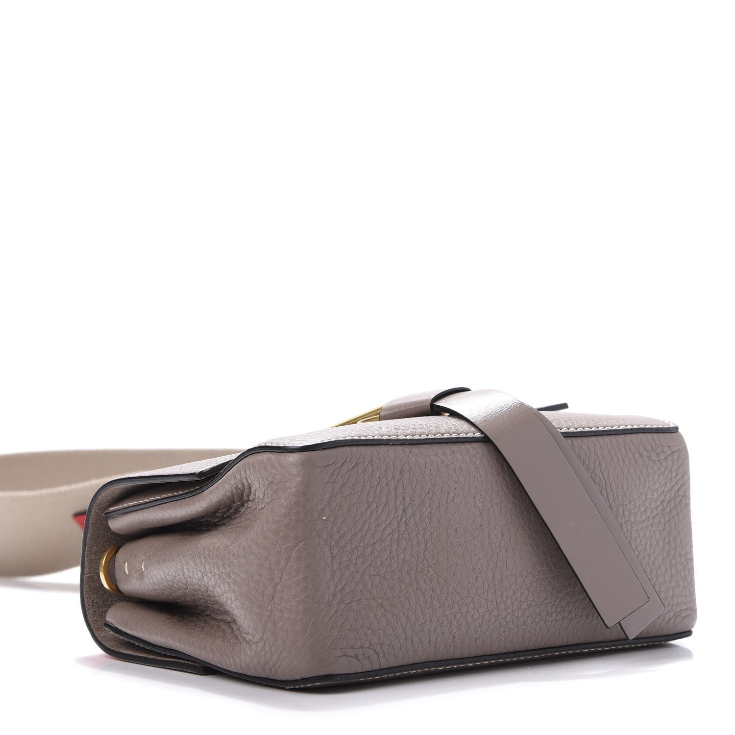 Valentino Garavani Grainy Calfskin Mini Vring Shoulder Bag Clay 4 of 11