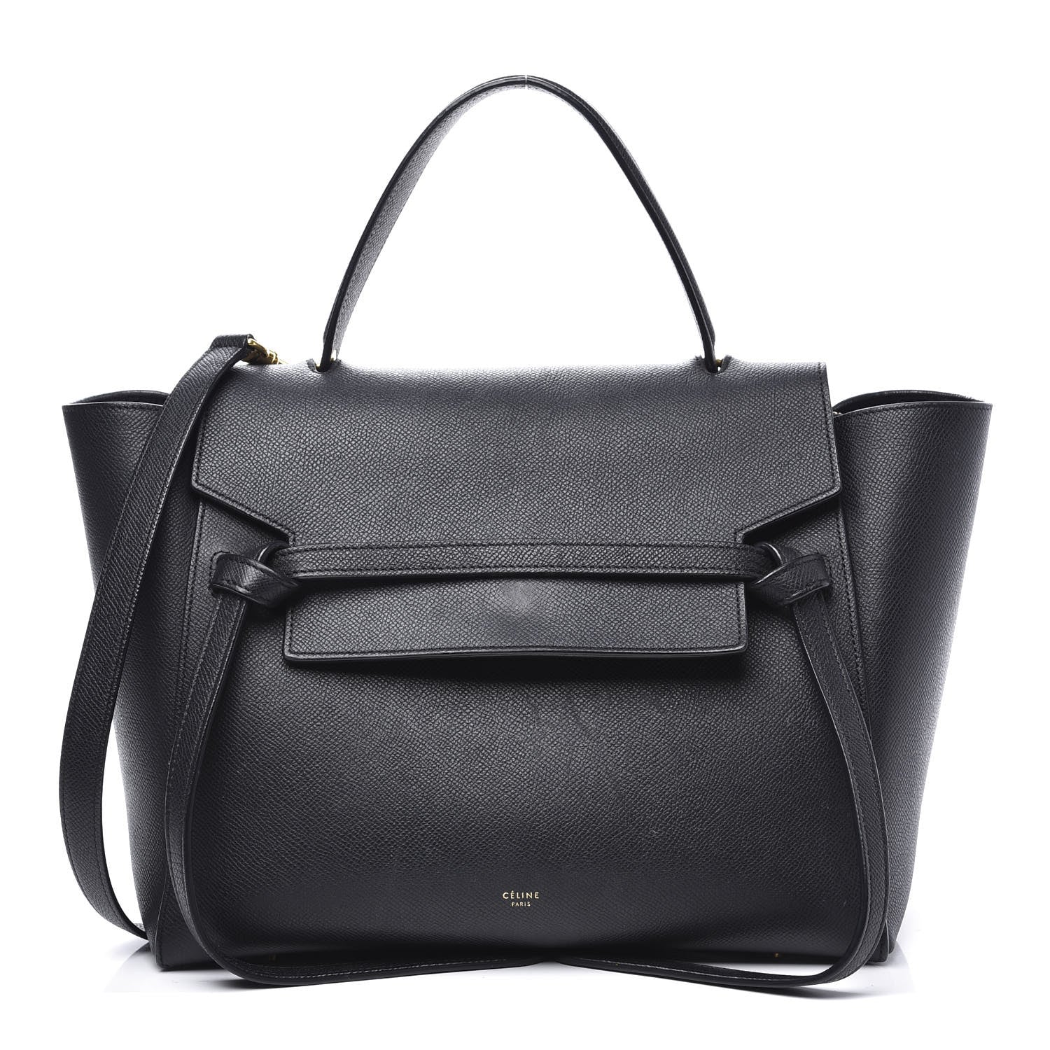 Celine Grained Calfskin Small Belt Bag Black 1 of 7