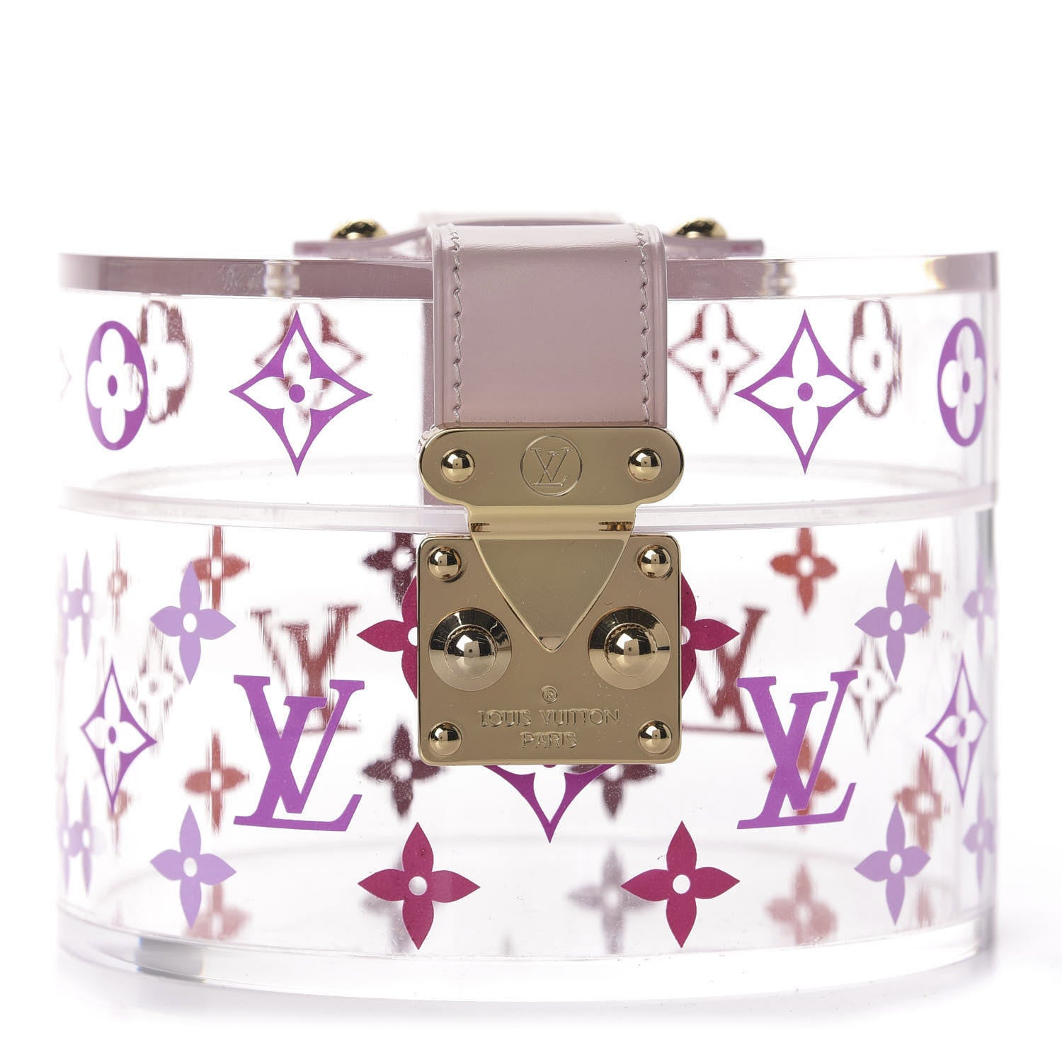 Louis Vuitton Transparent Plexiglass Box Scott Rose Ballerine 1 of 9