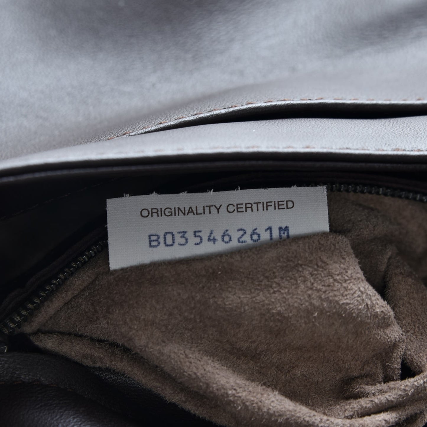 Nappa Intrecciato Messenger Bag Ebano