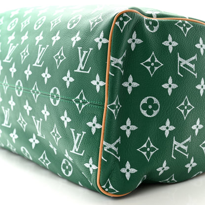 Louis Vuitton Calfskin Monogram Speedy P9 Bandouliere 40 Green 10 of 10