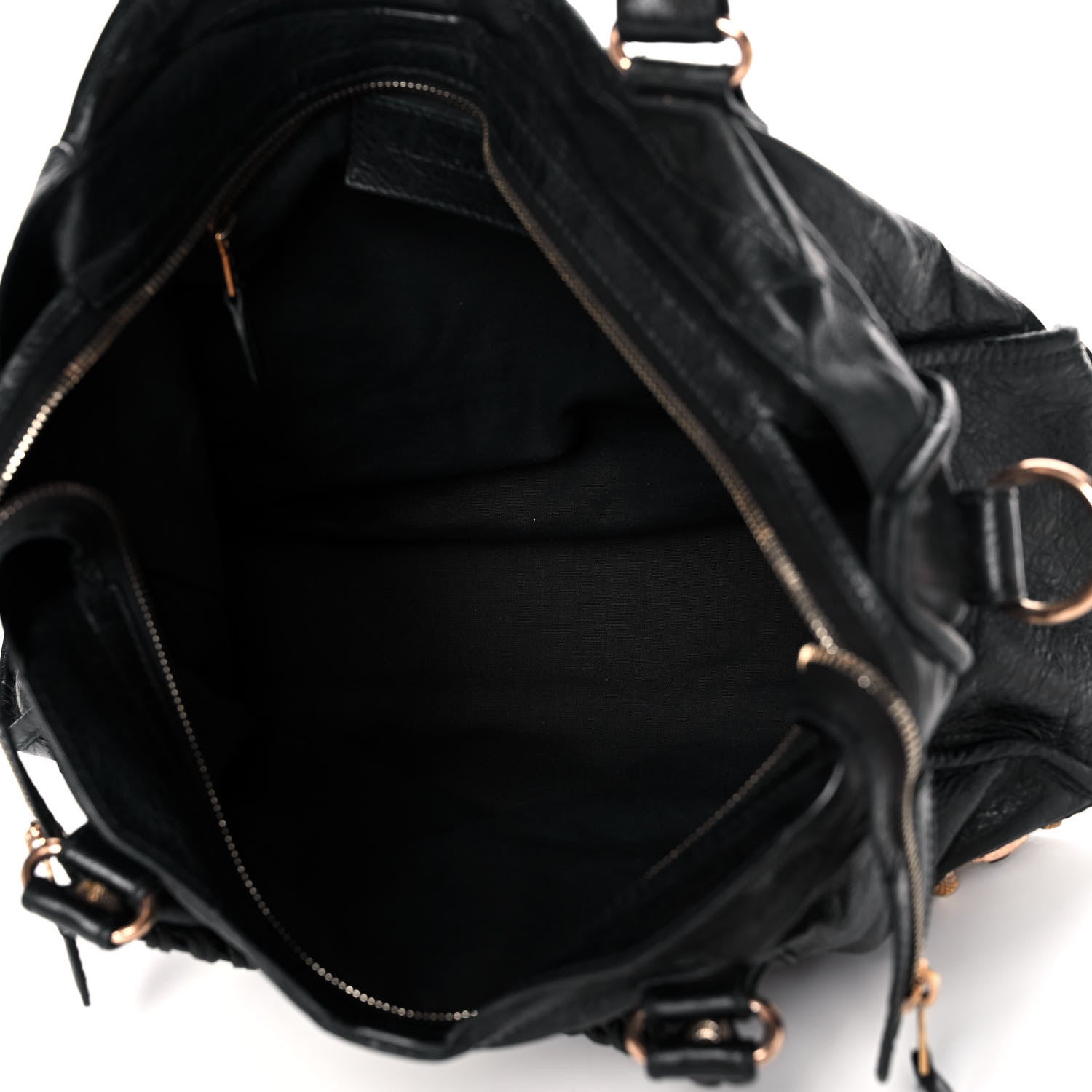 Balenciaga Agneau Giant 12 Rose Gold Hardware City Black 4 of 15