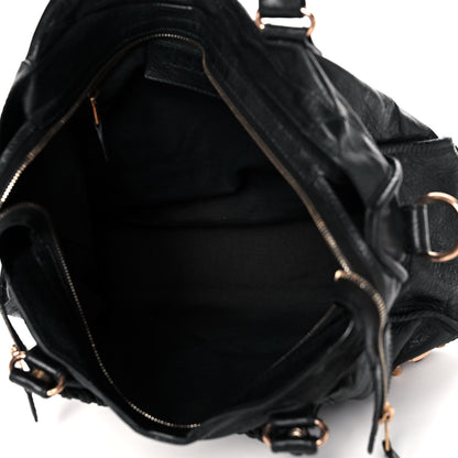 Balenciaga Agneau Giant 12 Rose Gold Hardware City Black 4 of 15