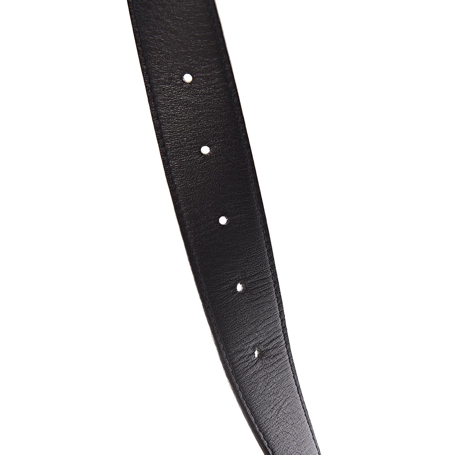 Louis Vuitton Calfskin Monogram 30mm LV Initiales Reversible Belt 80 32 Black 5 of 8