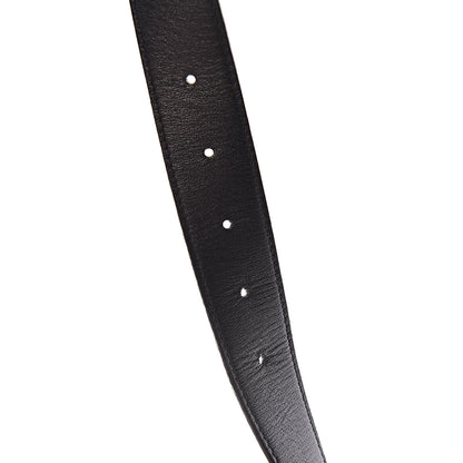 Louis Vuitton Calfskin Monogram 30mm LV Initiales Reversible Belt 80 32 Black 5 of 8