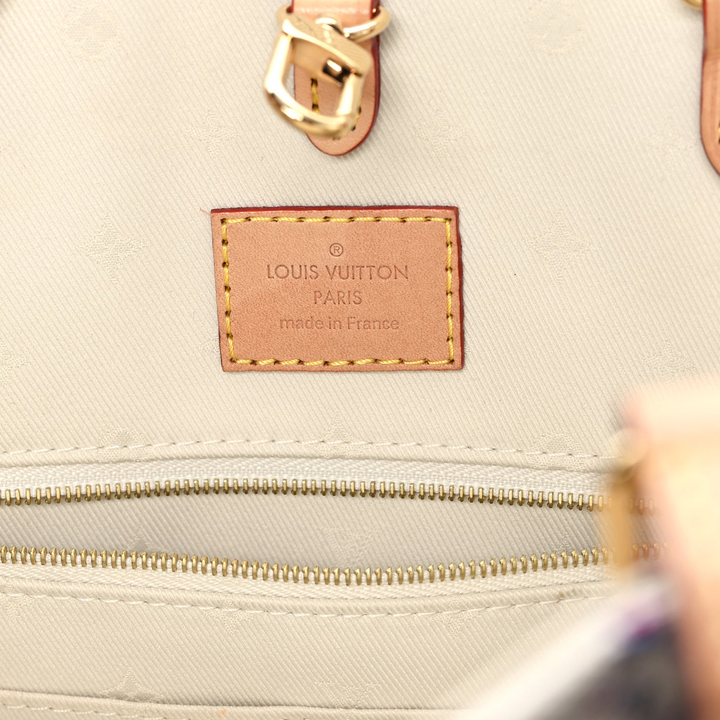 Monogram Jacquard Nautical Onthego MM Multicolor Beige