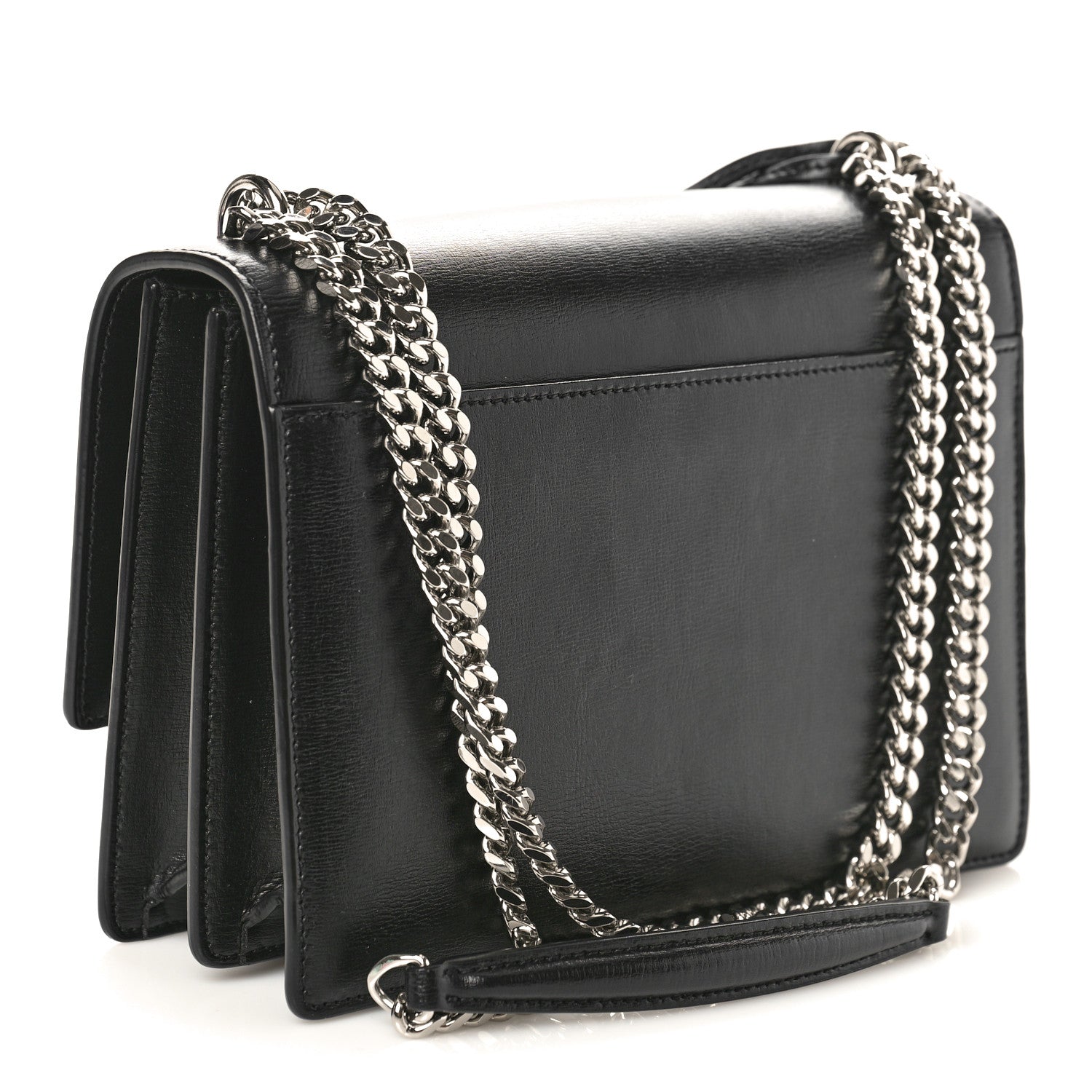 Saint Laurent Calfskin Medium Monogram Sunset Black 2 of 10