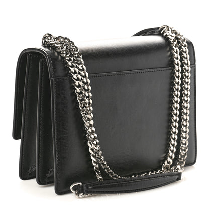 Saint Laurent Calfskin Medium Monogram Sunset Black 2 of 10
