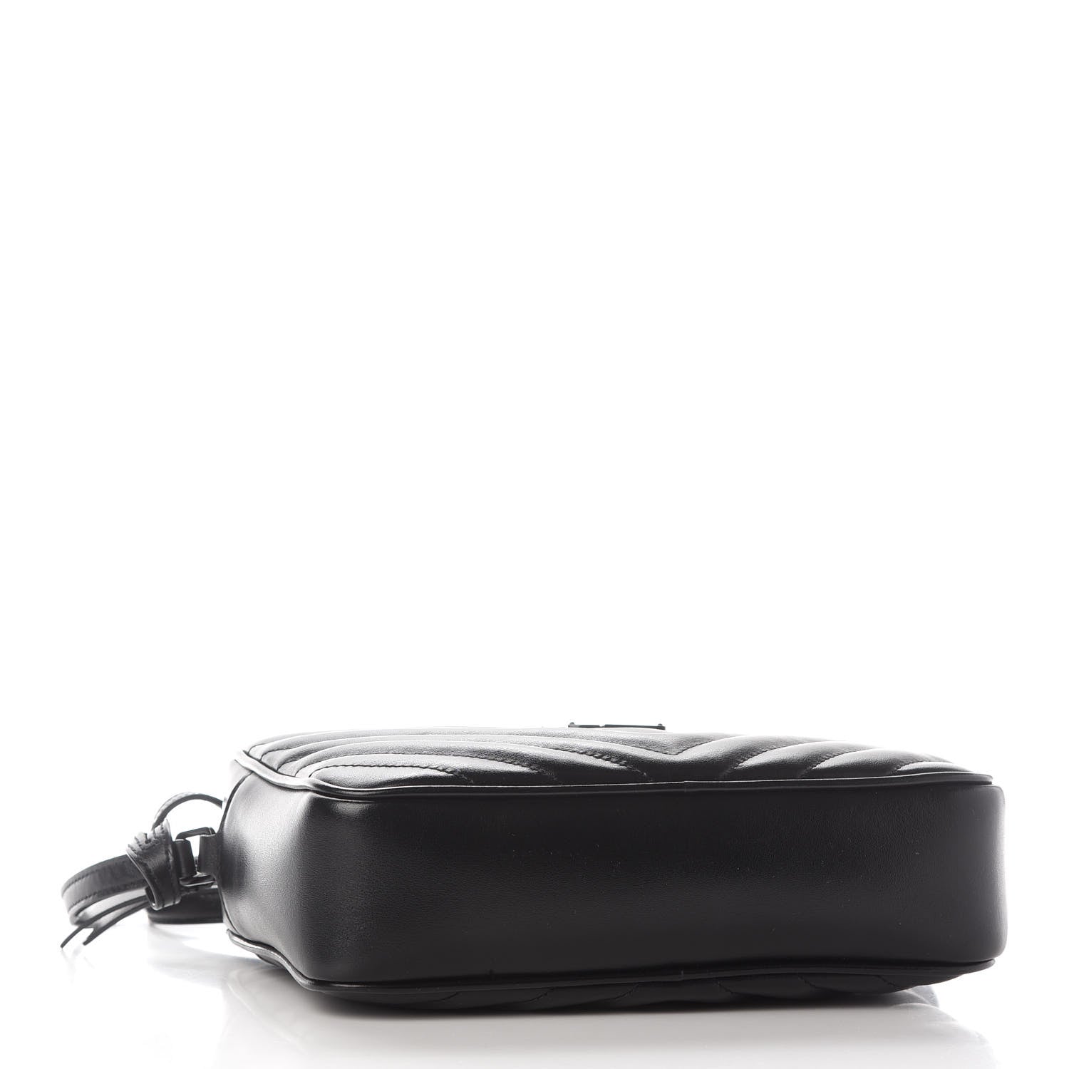 Saint Laurent Calfskin Matelasse Monogram Lou Camera Bag Black 4 of 8