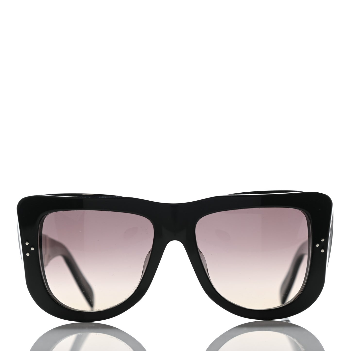Acetate Square Sunglasses CL40157U Black