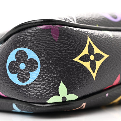 Louis Vuitton LV X TM Monogram Multicolor Pochette Accessories Black 8 of 9