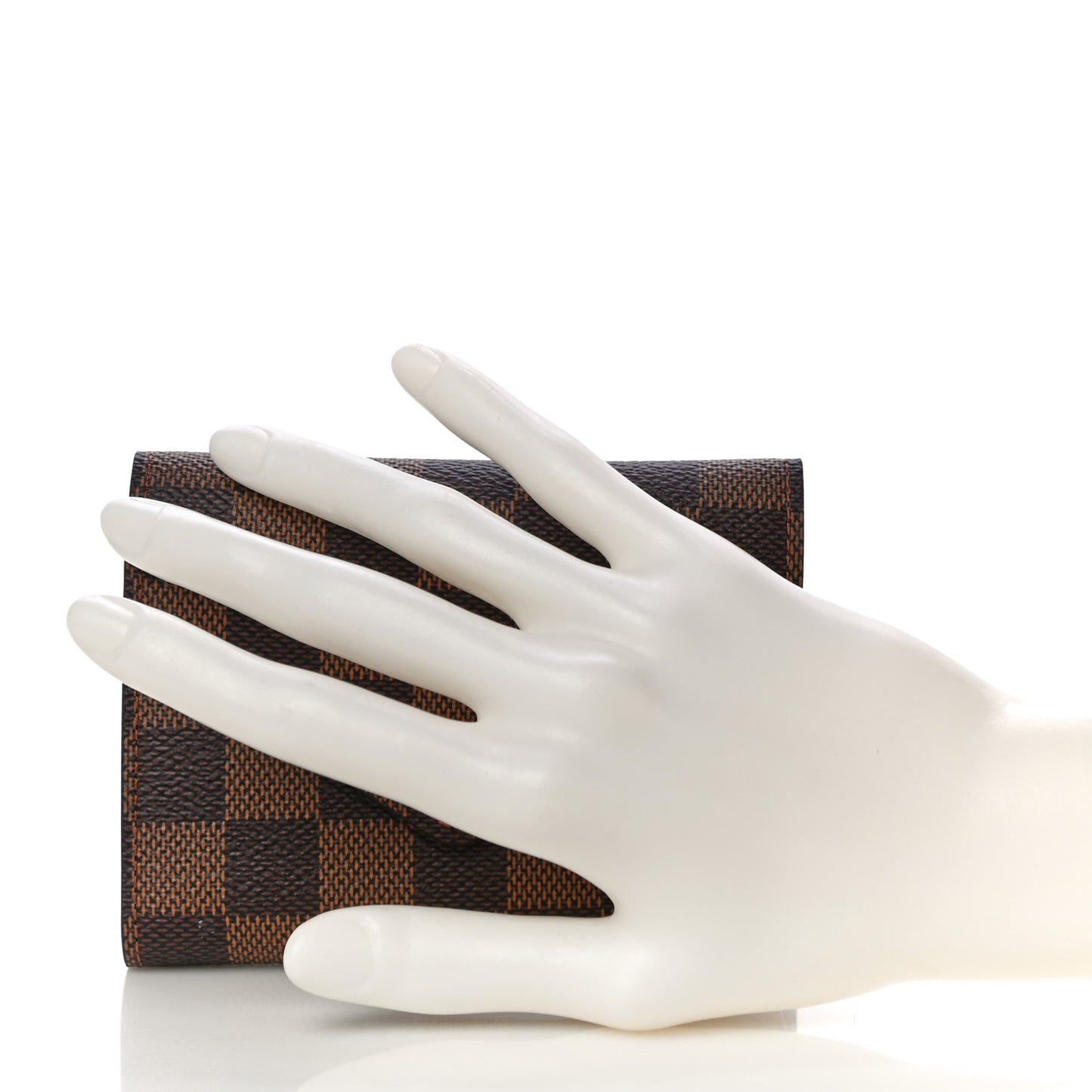 Damier Ebene Victorine Wallet Cherry