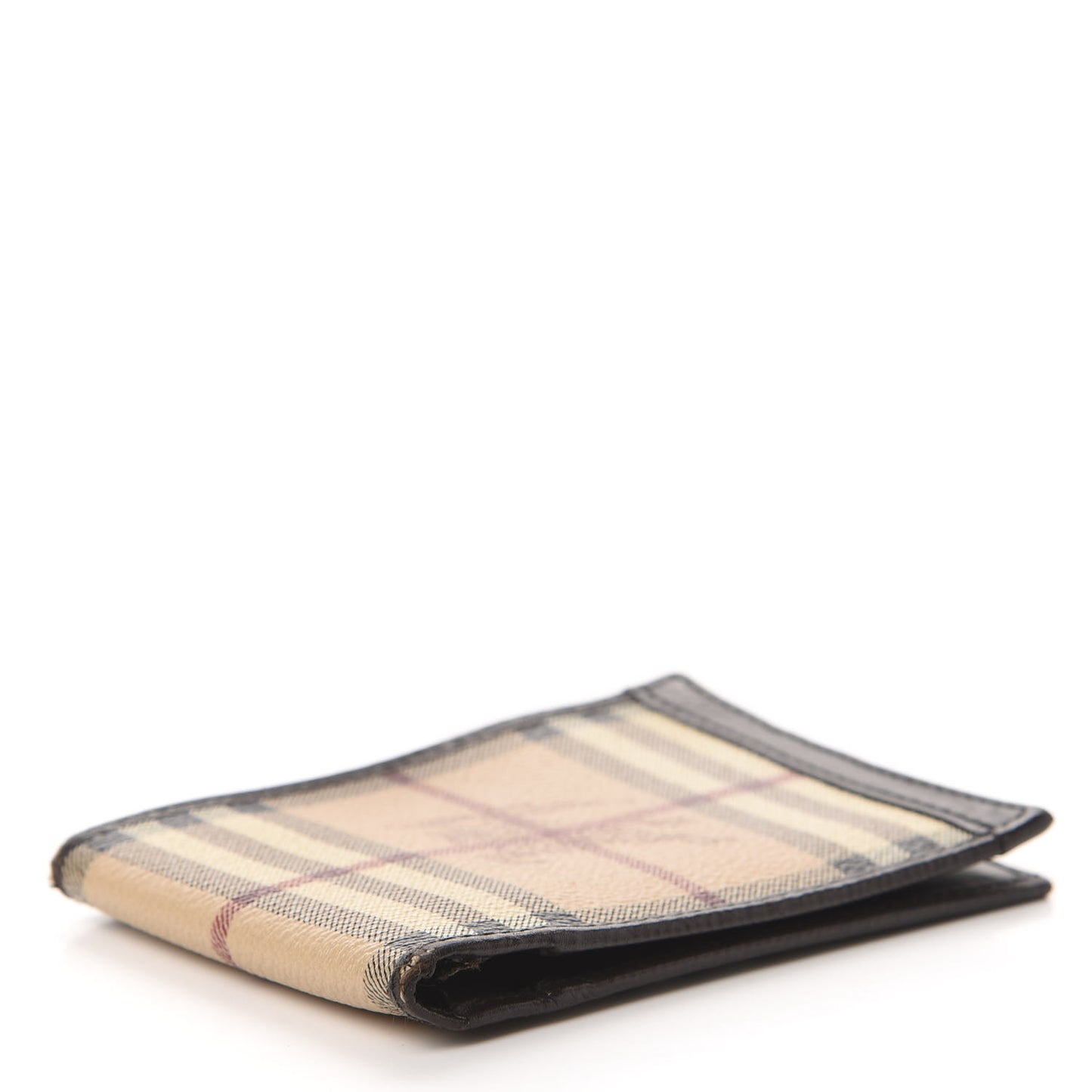 Haymarket Check Bi-Fold Wallet Chocolate
