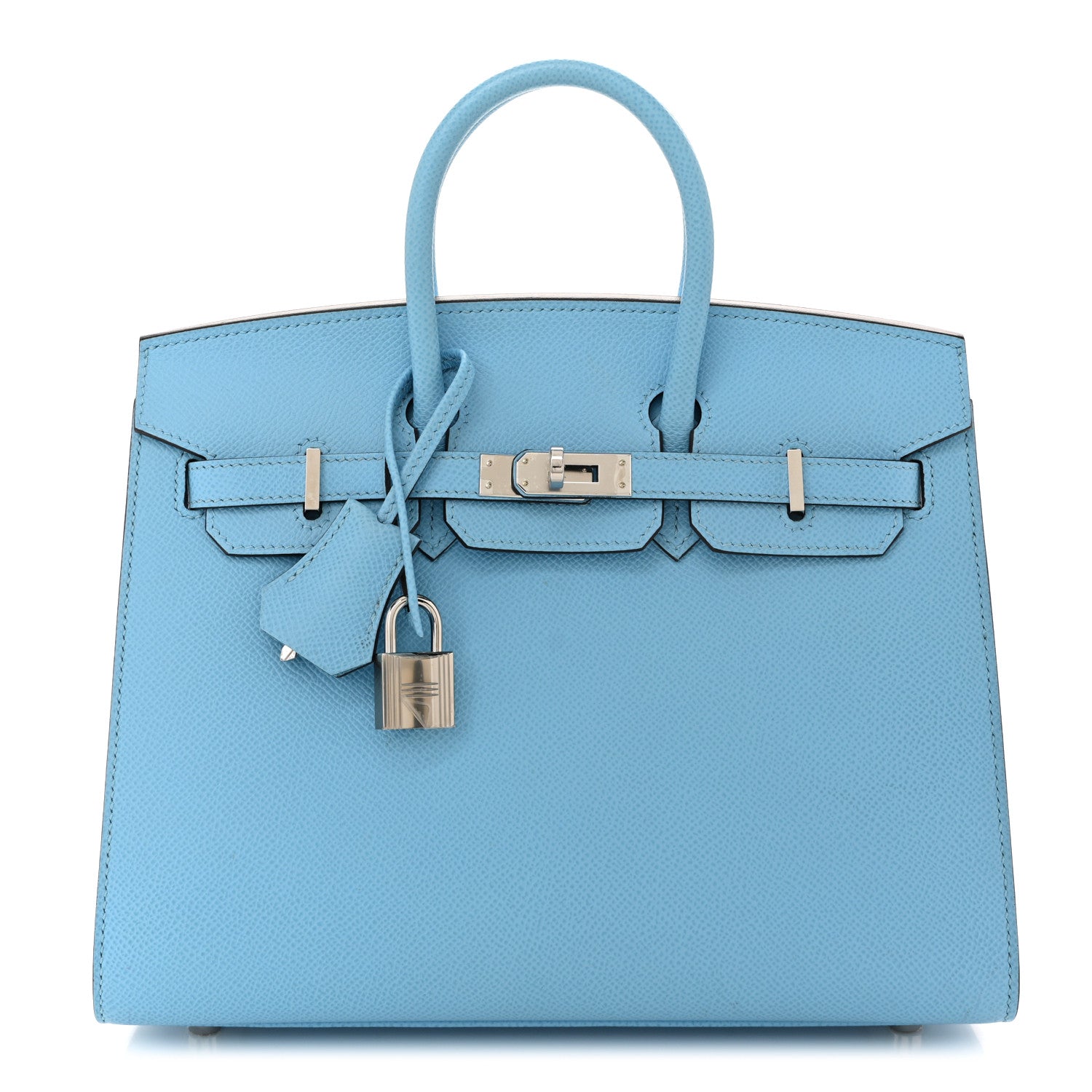 Hermes Epsom Birkin Sellier 25 Celeste 1 of 10