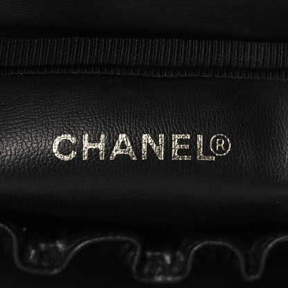 Chanel Caviar Vanity Cosmetic Case Black 6 of 10