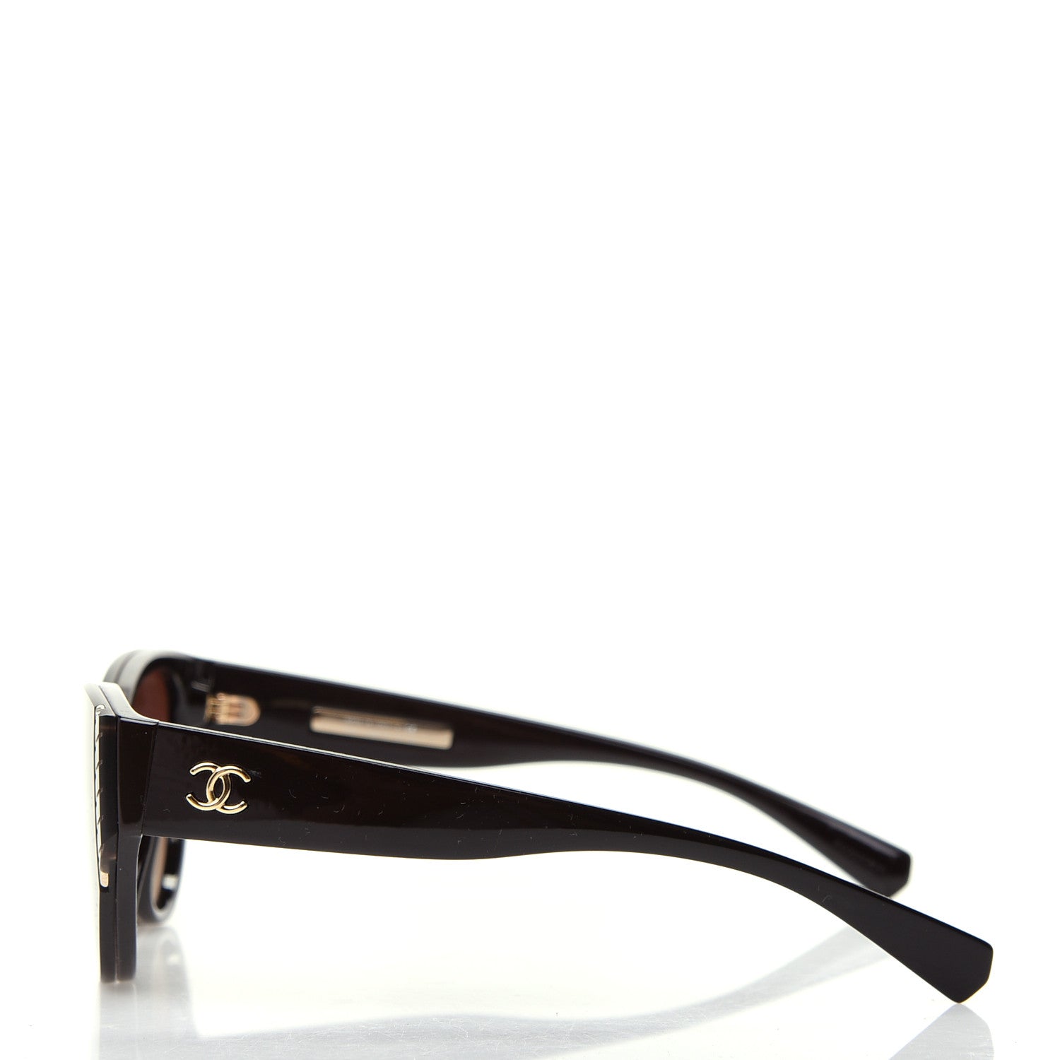 Chanel CC Cat Eye Sunglasses 6054 Brown 3 of 8
