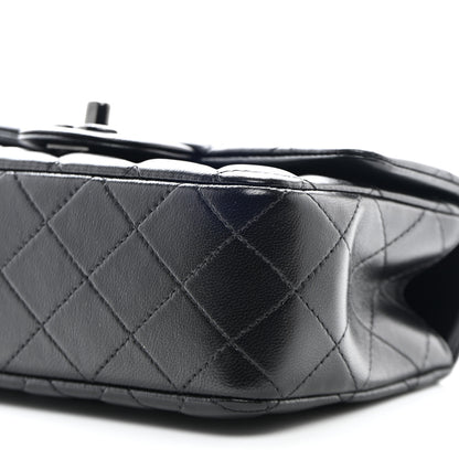 Chanel Lambskin Quilted Mini Top Handle Rectangular Flap So Black 10 of 11