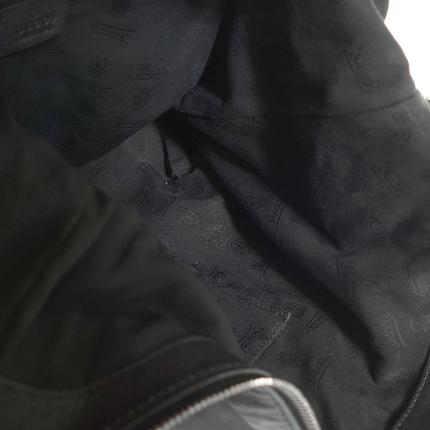 Calfskin Medium Galaxy Shoulder Bag Black