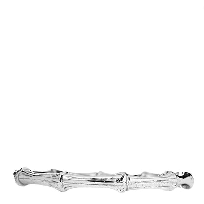 Tiffany Sterling Silver Nature Bamboo Bangle Bracelet 1 of 4