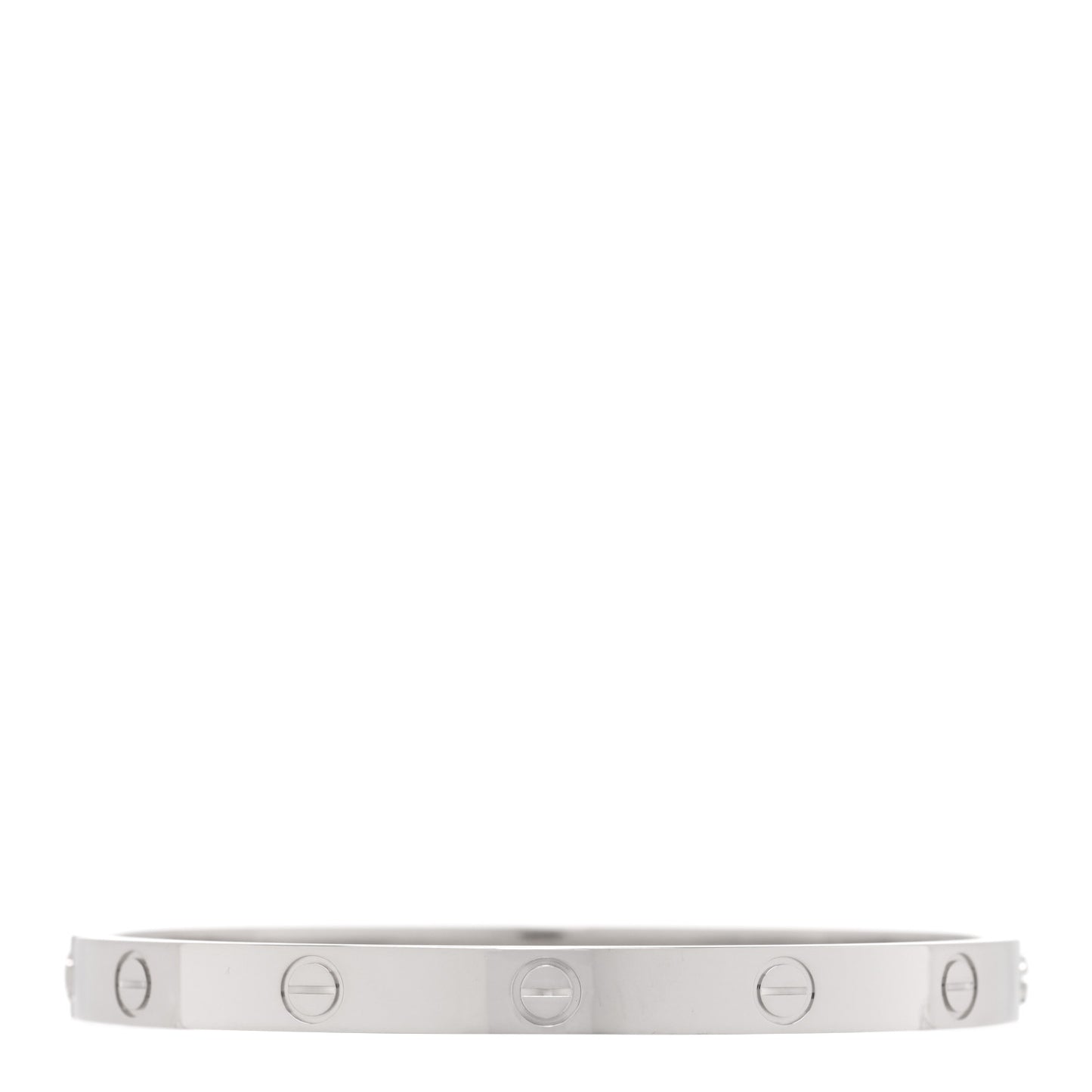 18K White Gold LOVE Bracelet 18
