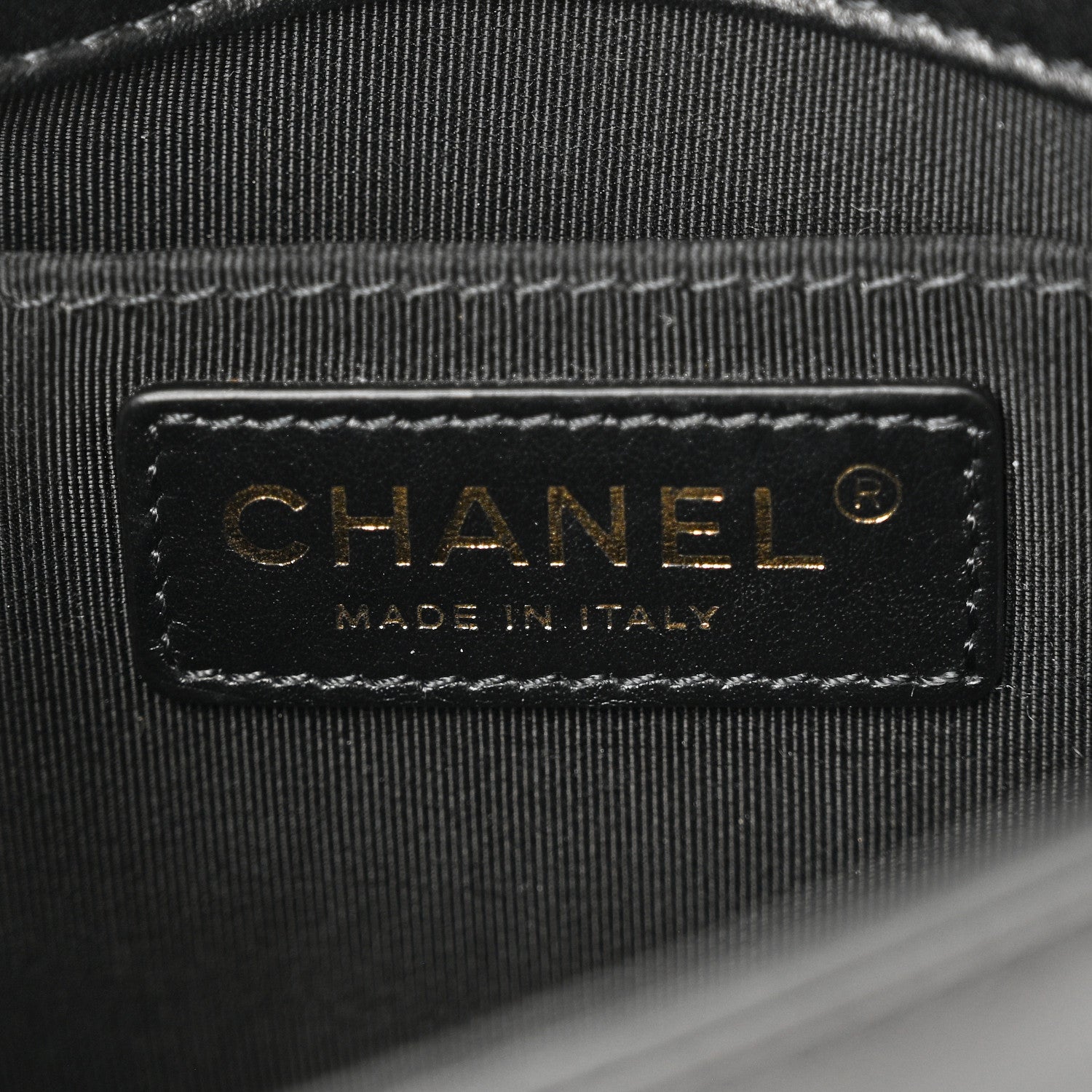 Chanel Calfskin Stitched Small Covered CC Flap Bag Black 5 of 10