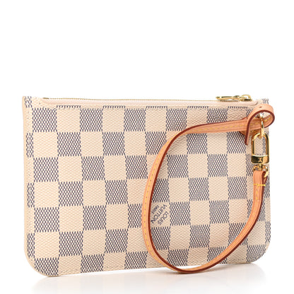 Louis Vuitton Damier Azur Neverfull PM Pochette 3 of 6
