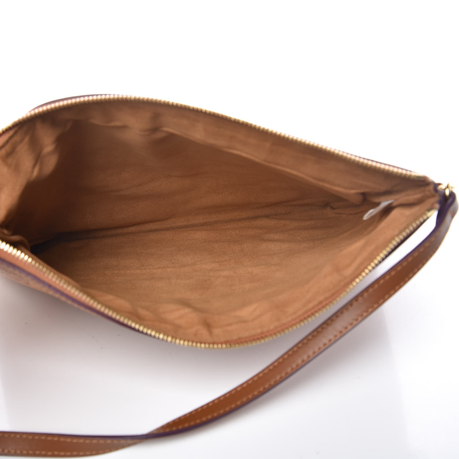 MCM Visetos Medium Liz Reversible Shopper Tote Cognac 11 of 22