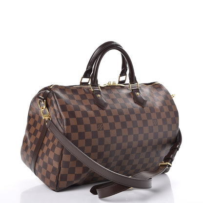 Louis Vuitton Damier Ebene Speedy Bandouliere 35 4 of 14