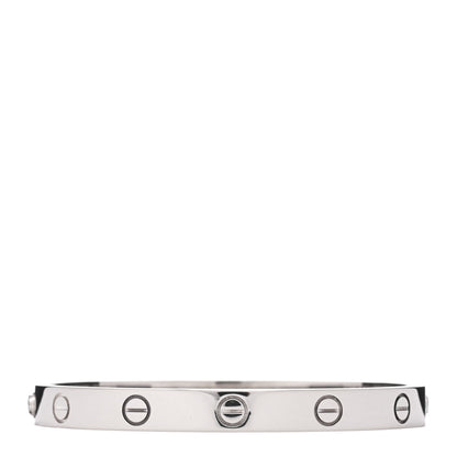 Cartier 18K White Gold LOVE Bracelet 16 1 of 4