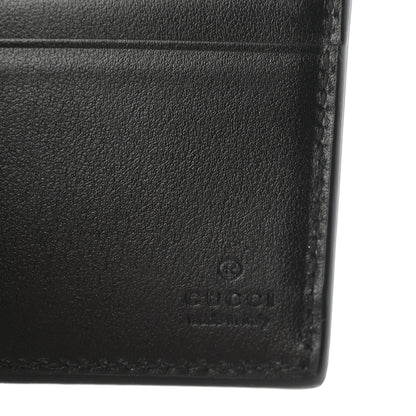 Gucci Calfskin GG Tennis Embossed Bi-Fold Wallet Black 6 of 7