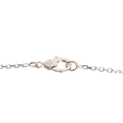 Van Cleef & Arpels 18K Yellow Gold Mother of Pearl Vintage Alhambra Pendant Necklace 5 of 8