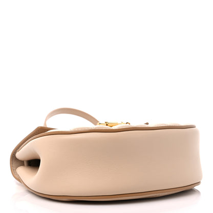 Chloe Calfskin Quilted Mini Drew Bijou Shoulder Bag Pearl Beige 4 of 8