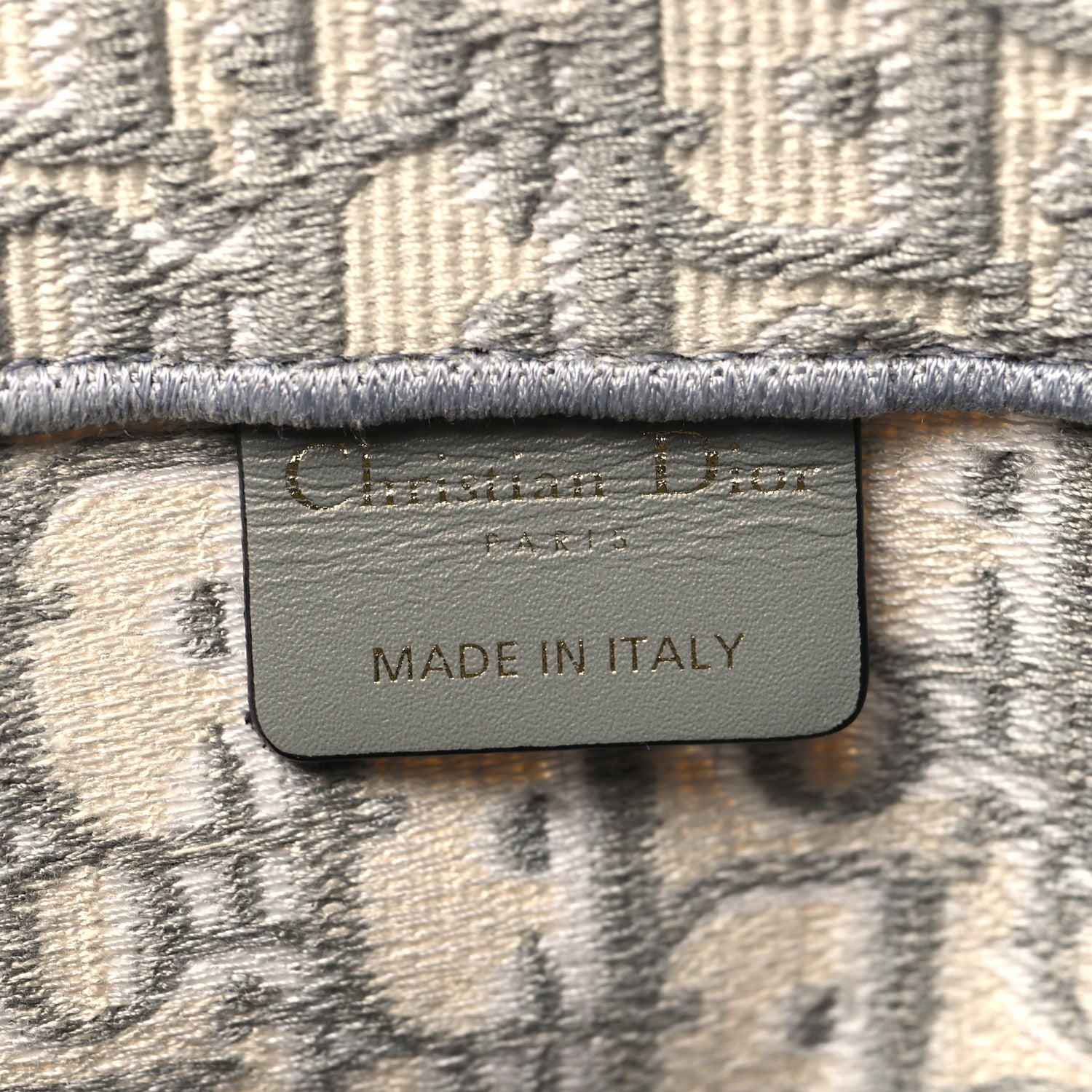 Christian Dior Oblique Large Book Tote Grey 6 of 10