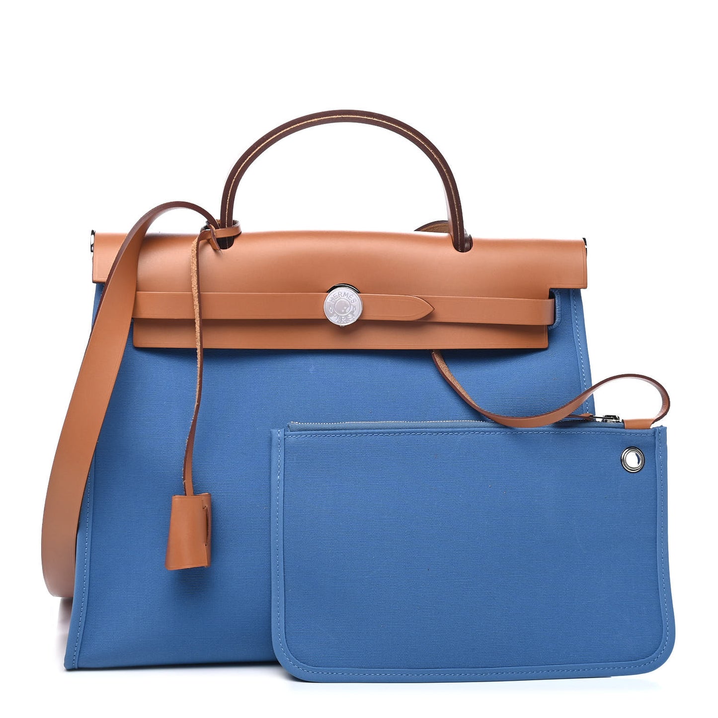 Vache Hunter Toile Herbag Zip 31 PM Azur Natural