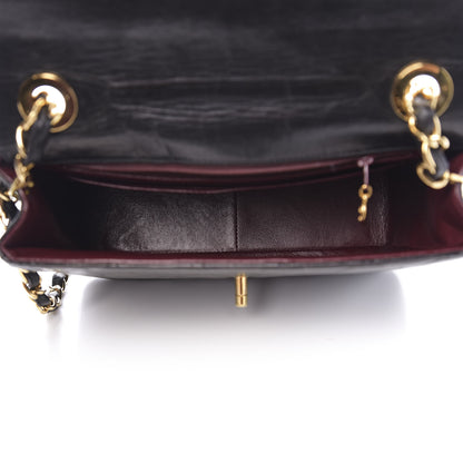 Chanel Lambskin Quilted Medium Single Flap Black 5 of 12