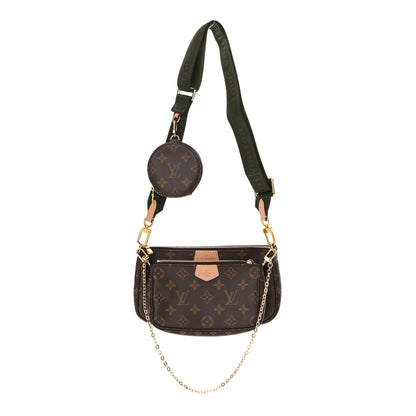 Louis Vuitton Monogram Multi Pochette Accessories Kaki 1 of 11