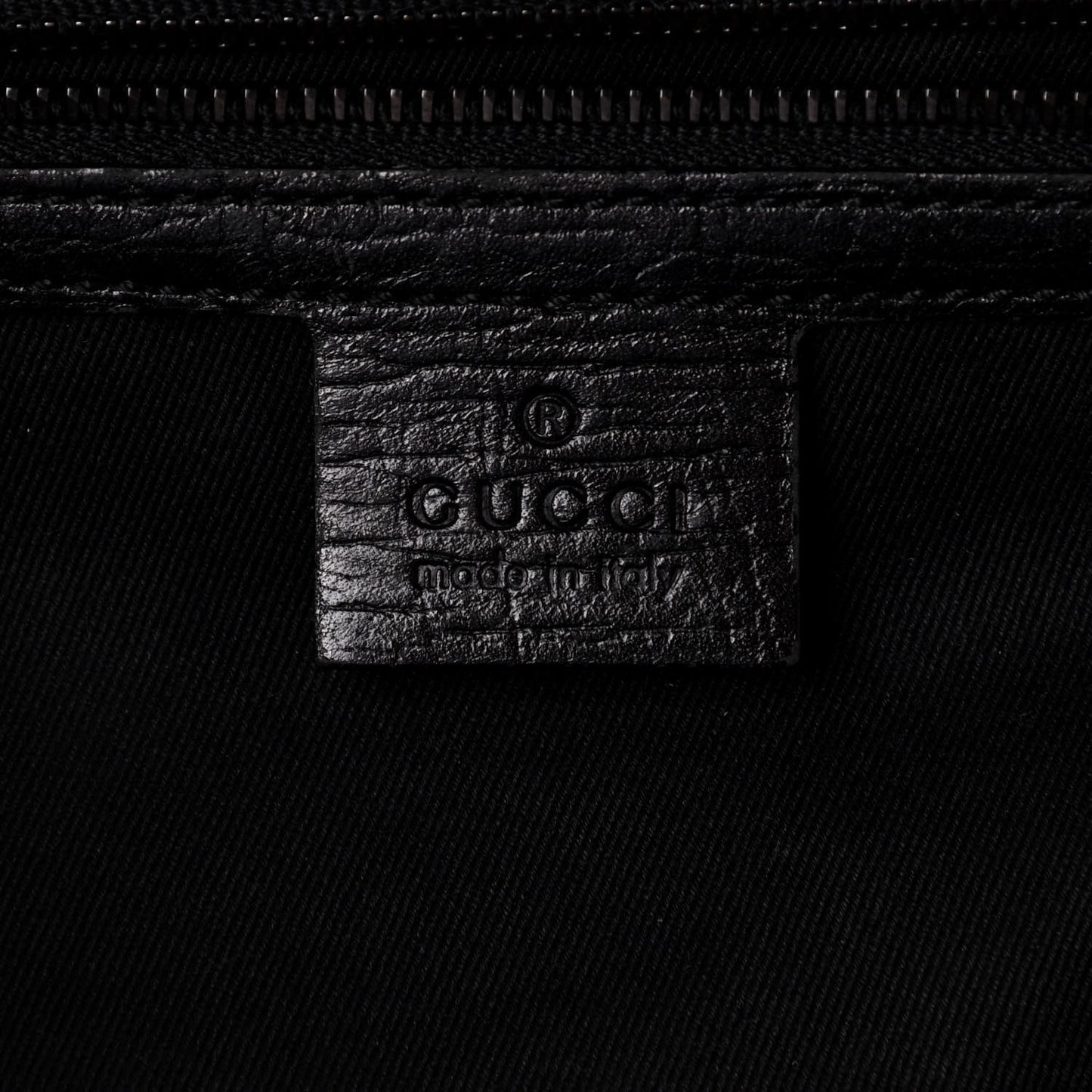 Monogram Bamboo Bullet Bag Black