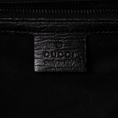 Gucci Monogram Bamboo Bullet Bag Black 6 of 9