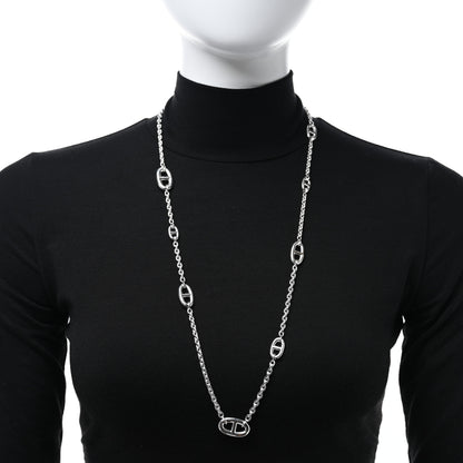 Hermes Sterling Silver Farandole Necklace 80 3 of 5