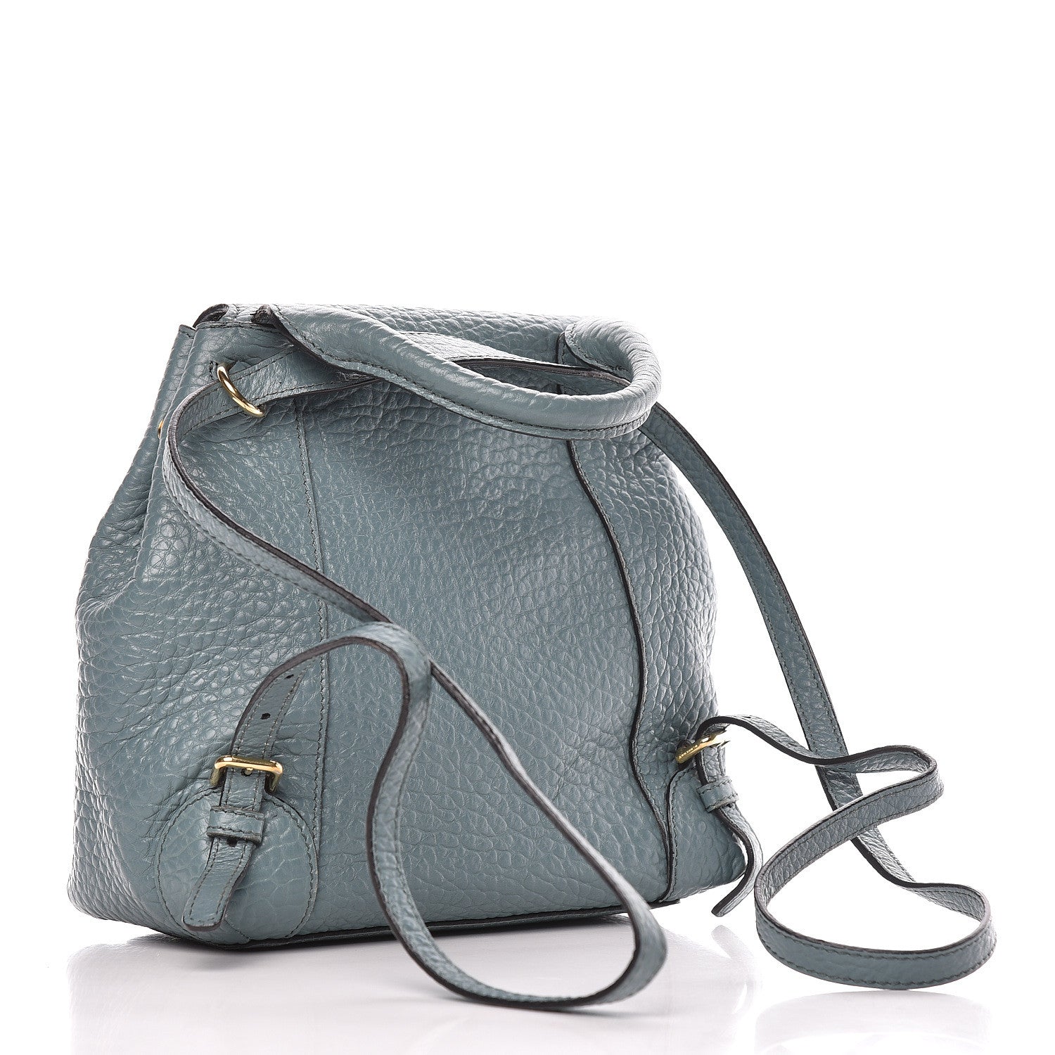 Burberry Grainy Calfskin Shoulder Bag Turquoise 3 of 17