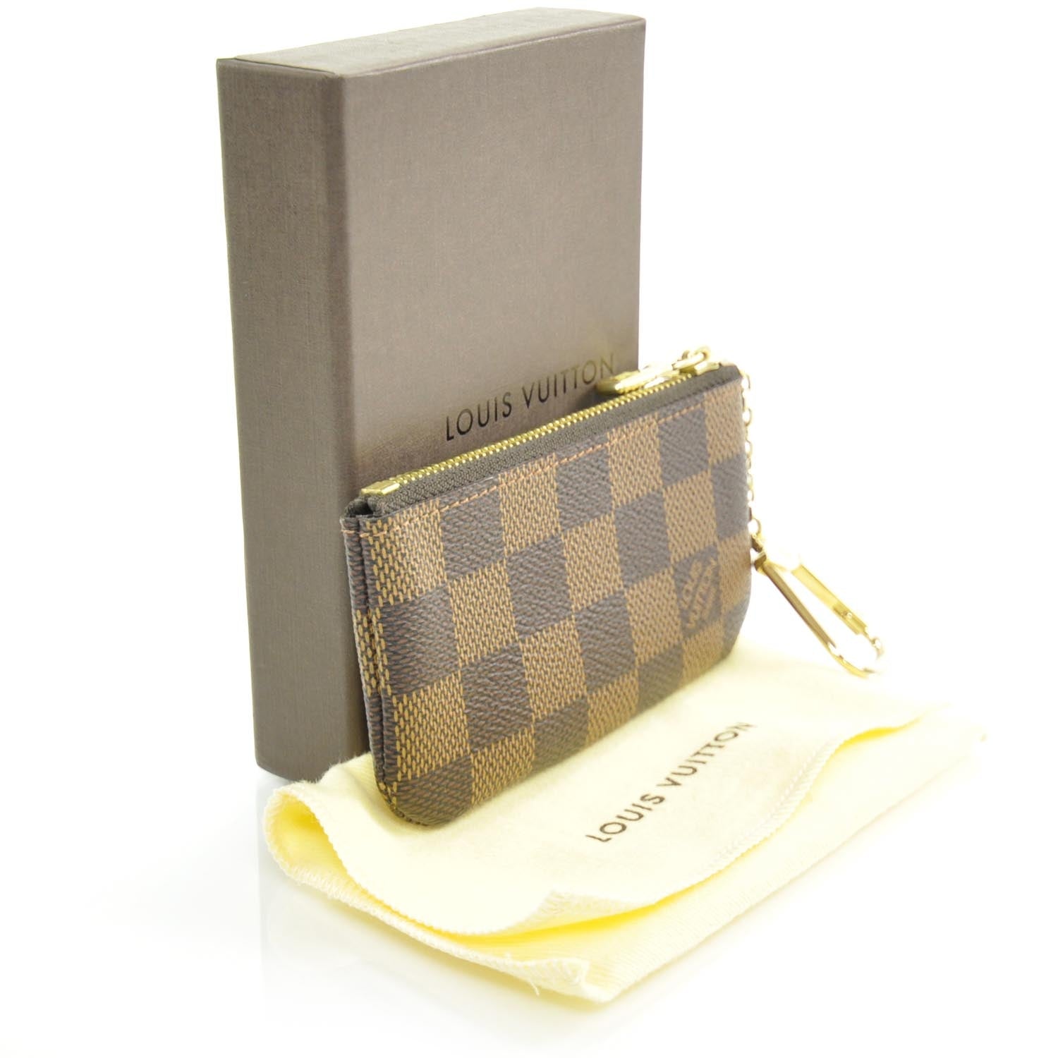 Louis Vuitton Damier Ebene Key Pouch 3 of 8