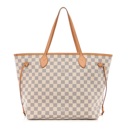 Louis Vuitton LOUIS VUITTON Damier Azur Neo Neverfull MM Rose Ballerine 1 of 12