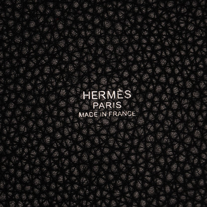 Hermes Taurillon Clemence Picotin Lock 22 MM Black 6 of 7