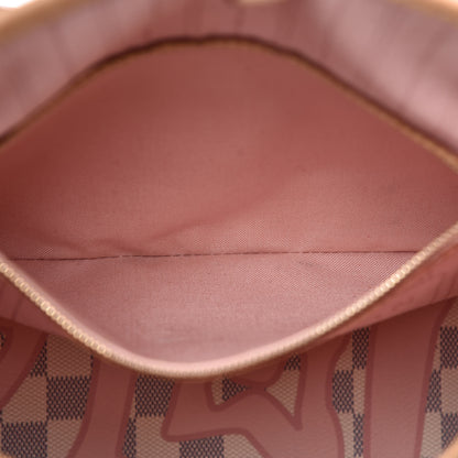 Louis Vuitton Damier Azur Tahitienne Neverfull MM 7 of 14
