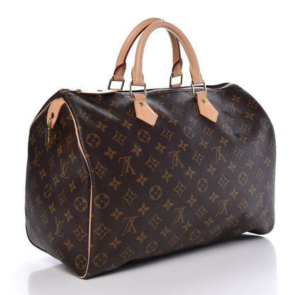 Louis Vuitton Monogram Speedy 35 3 of 9