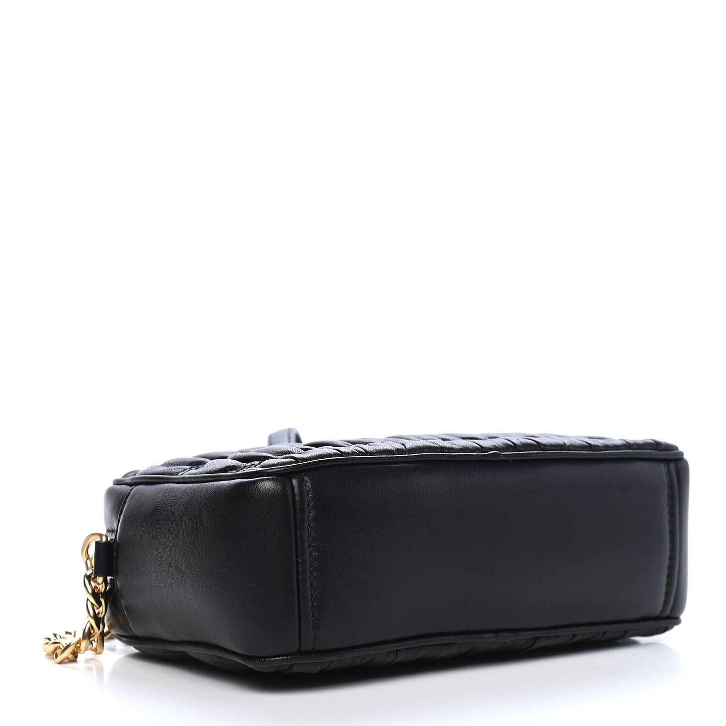 Nappa Gaufre Camera Bag Black